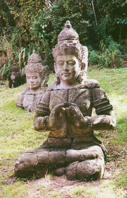 Here is a statue in Animal Kingdom.  It is so beautiful there