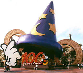 Mickey's hat in MGM Studios