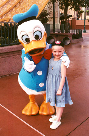 Autumn an Donald Duck